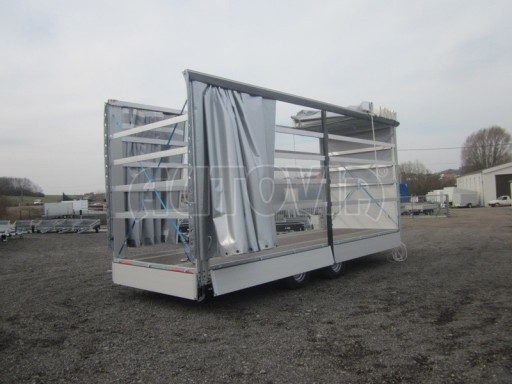 Dvounápravový vzduchem brzděný přívěs AVG B2 10,9T 7,40x2,48/3,10 č.8