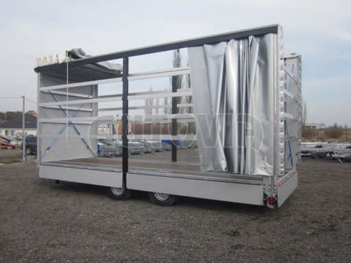 Dvounápravový vzduchem brzděný přívěs AVG B2 10,9T 7,40x2,48/3,10 č.9