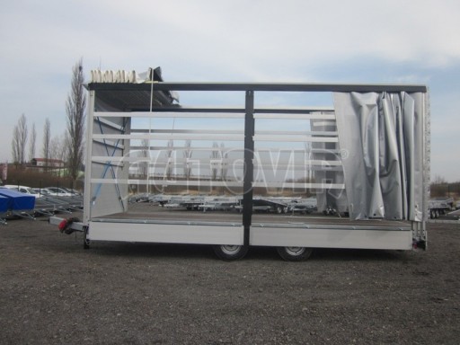 Dvounápravový vzduchem brzděný přívěs AVG B2 10,9T 7,40x2,48/3,10 č.10