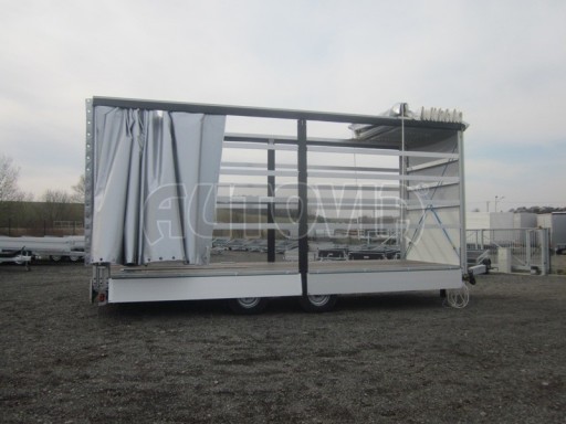 Dvounápravový vzduchem brzděný přívěs AVG B2 10,9T 7,40x2,48/3,10 č.11