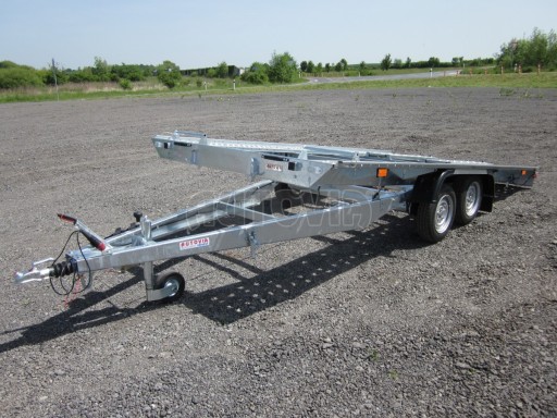 Sklopný přepravník automobilů AF 2,7t 4,00/2,00** č.1