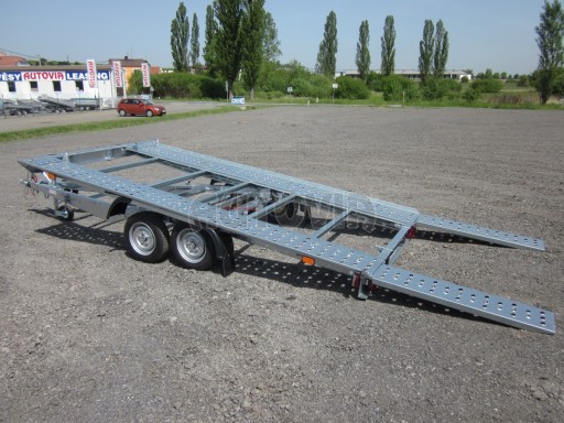 Sklopný přepravník automobilů AF 2,7t 4,00/2,00** č.6
