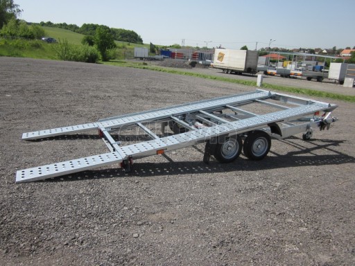 Sklopný přepravník automobilů AF 2,7t 4,00/2,00** č.10