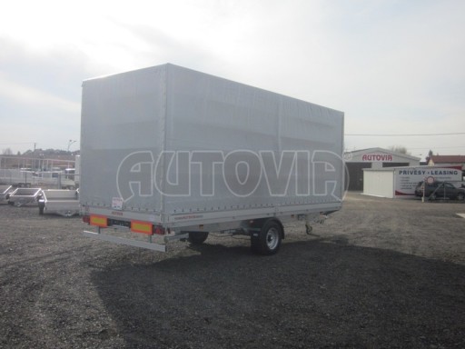 Přívěs valníkový s plachtou DN 3,5T B1 6,61x2,47/2,60 ISO 50