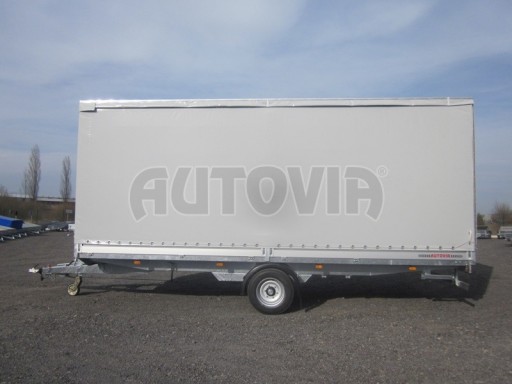 Přívěs valníkový s plachtou DN 3,5T B1 6,61x2,47/2,60 ISO 50