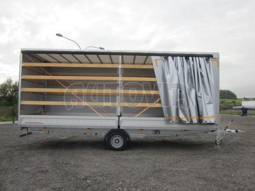 Nákladní přívěs valníkový DN 3,5T B1 7,43x2,47/2,70