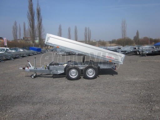 Třístranný sklápěcí přívěs ATS 3SKS 3,0T 3,32x1,70/0,35 ECO v elektrice