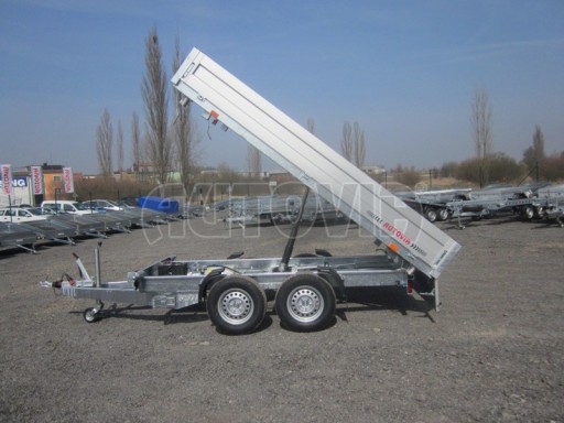 Třístranný sklápěcí přívěs ATS 3SKS 3,0T 3,32x1,70/0,35 ECO v elektrice