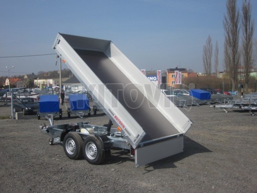 Třístranný sklápěcí přívěs ATS 3SKS 3,0T 3,32x1,70/0,35 ECO v elektrice