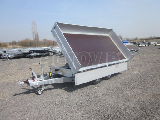 Třístranný sklápěcí přívěs ATS 3SKS 3,0T 3,32x1,70/0,35 ECO v elektrice