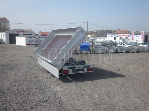 Třístranný sklápěcí přívěs ATS 3SKS 3,0T 3,32x1,70/0,35 ECO v elektrice