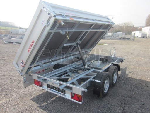Třístranný sklápěcí přívěs ATS 3SKS 3,0T 3,32x1,70/0,35 ECO v elektrice