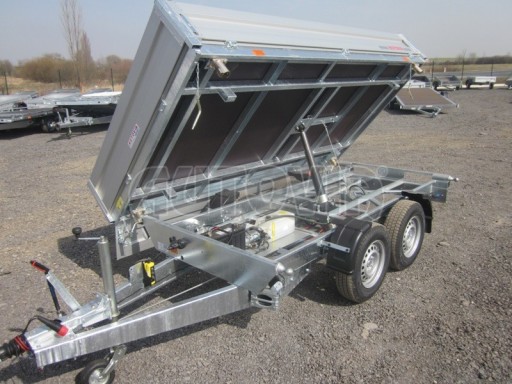 Třístranný sklápěcí přívěs ATS 3SKS 3,0T 3,32x1,70/0,35 ECO v elektrice