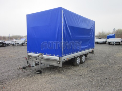 Přívěs s plachtou bazar KAR 2,0t 4,03/2,06/2,00 č.6