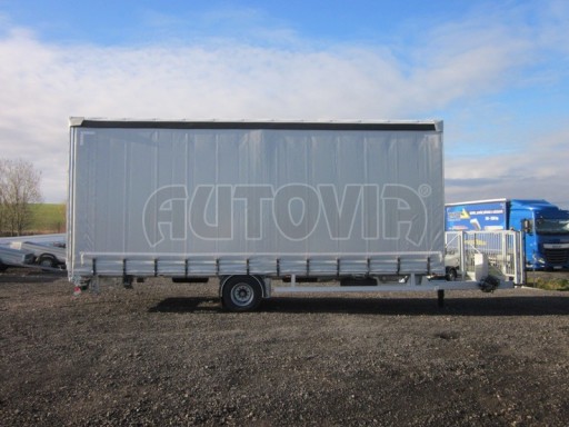 *Vzduchem brzděný přívěs s plachtou AVG 10T 7,40x2,48/3,10 č.1