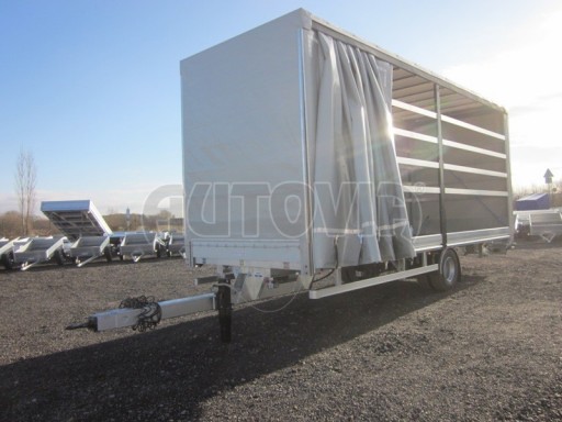 *Vzduchem brzděný přívěs s plachtou AVG 10T 7,40x2,48/3,10 č.7