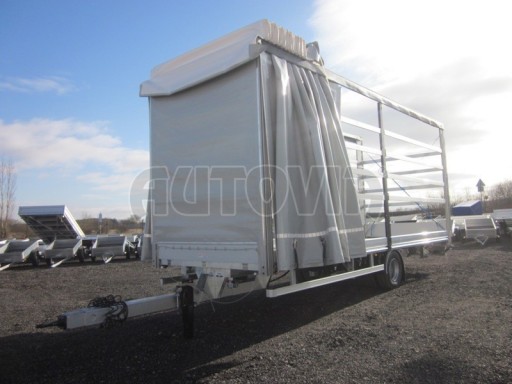 *Vzduchem brzděný přívěs s plachtou AVG 10T 7,40x2,48/3,10 č.10