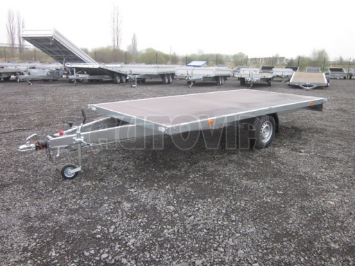 Jednonápravový vozík plato ZV 41 1,3T B1 4,17x2,00 plato