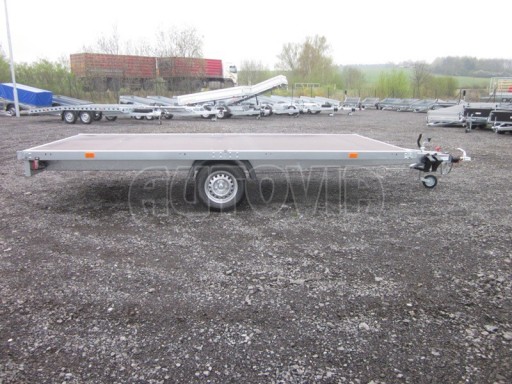 Jednonápravový vozík plato ZV 41 1,3T B1 4,17x2,00 plato