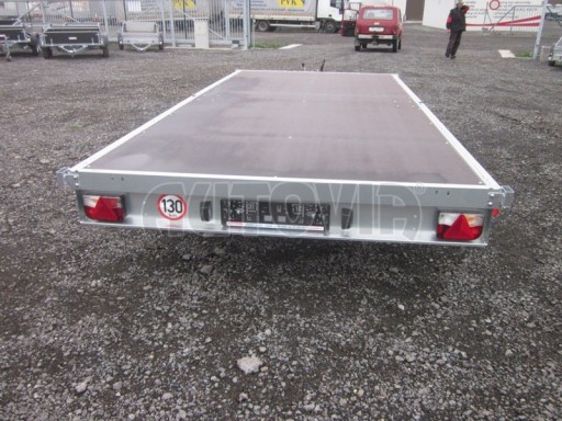 Jednonápravový vozík plato ZV 41 1,3T B1 4,17x2,00 plato