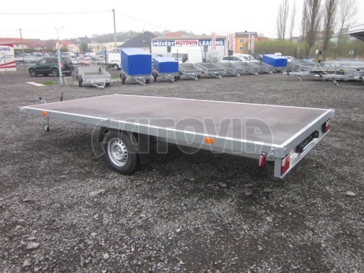 Jednonápravový vozík plato ZV 41 1,3T B1 4,17x2,00 plato