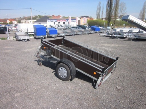 Jednonápravový brzděný přívěsný vozík - bazar ZV 26 B1POČ RE SK 2,51/1,26/0,35 č.3