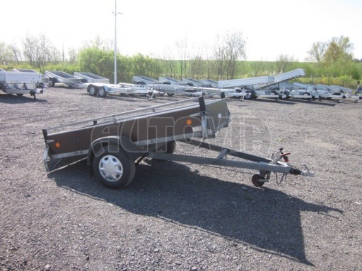 Jednonápravový brzděný přívěsný vozík - bazar ZV 26 B1POČ RE SK 2,51/1,26/0,35 č.6