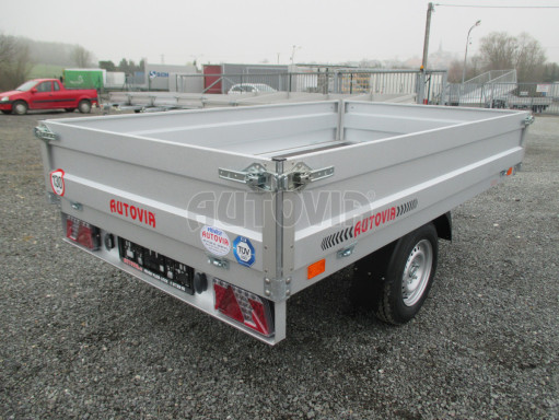 Vozík za auto - ZV 22 1,3T B1 2,55x1,50/0,35 AME