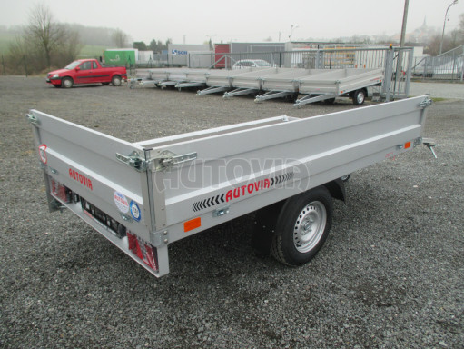 Vozík za auto - ZV 22 1,3T B1 2,55x1,50/0,35 AME