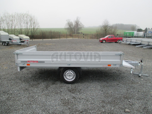 Přívěsný vozík za osobní auto ZV 32 750kg N1 3,00x1,80/0,35 AME