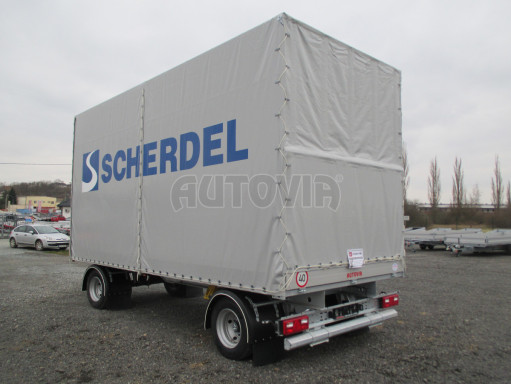 Traktorový točnicový přívěs AGV 16T B2 6,10x2,48/2,80 č.7