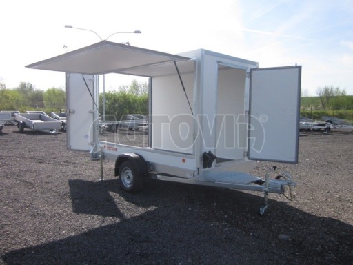 Skříňový přívěs za osobní auto ZV 31 750kg N1 3,01x1,55/1,80