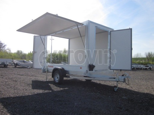 Skříňový přívěs za osobní auto ZV 31 750kg N1 3,01x1,55/1,80