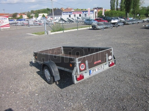 Přívěsný vozík překližkový bazar ZV 26 N1POČ 750kg - 2,51/1,26/0,35 č.3