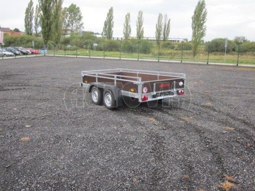 Skladový dvounápravový nebrzděný přívěs ZV 31 750kg N2 3,00x1,54/0,30 POČ