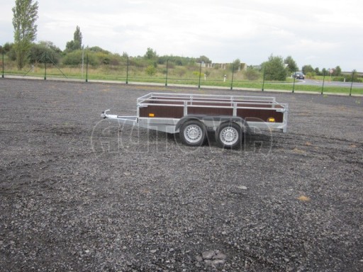 Skladový dvounápravový nebrzděný přívěs ZV 31 750kg N2 3,00x1,54/0,30 POČ