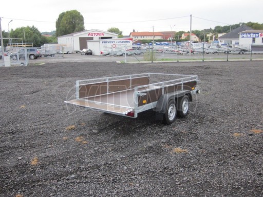 Skladový dvounápravový nebrzděný přívěs ZV 31 750kg N2 3,00x1,54/0,30 POČ