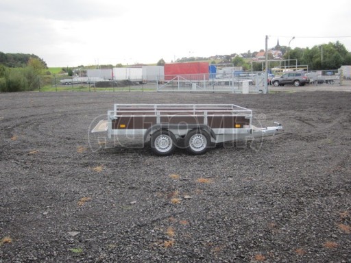 Skladový dvounápravový nebrzděný přívěs ZV 31 750kg N2 3,00x1,54/0,30 POČ