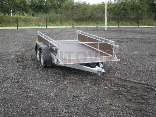Skladový dvounápravový nebrzděný přívěs ZV 31 750kg N2 3,00x1,54/0,30 POČ