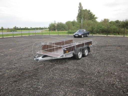 Skladový dvounápravový nebrzděný přívěs ZV 31 750kg N2 3,00x1,54/0,30 POČ