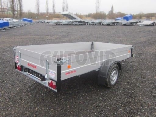 Přívěsný vozík za osobní auto ZV 30 ALU 750kg N1 3,00x1,31/0,35