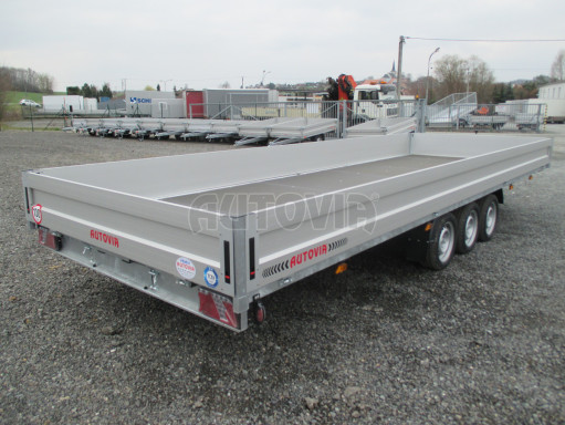 Sklápěcí přívěs AD 3,5T B3 6,13x2,09/0,35 1350