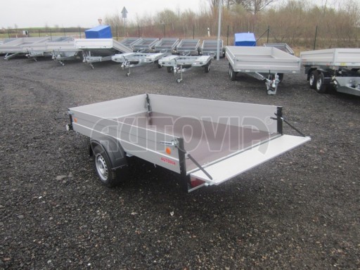 Přívěsný vozík za osobní auto ZV 30 ALU 750kg N1 3,00x1,31/0,35