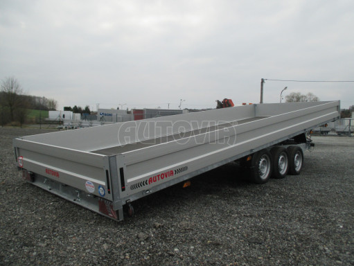 Sklápěcí přívěs AD 3,5T B3 6,13x2,09/0,35 1350