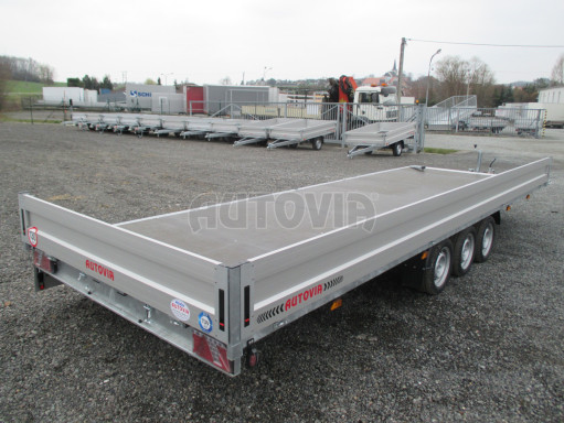 Sklápěcí přívěs AD 3,5T B3 6,13x2,09/0,35 1350