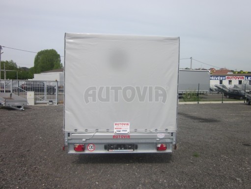Přívěs s plachtou VER 2,7T 4,03x2,06/1,90 č.6