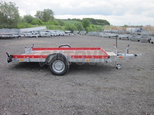 Hydraulicky sklopný přepravník HS 1,35T AL red 3,02x1,72/0,10* č.9