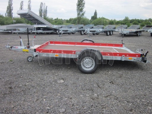 Hydraulicky sklopný přepravník HS 1,35T AL red 3,02x1,72/0,10* č.13