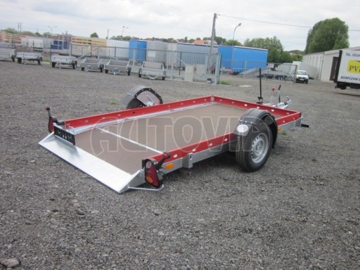 Hydraulicky sklopný přepravník HS 1,35T AL red 3,02x1,72/0,10* č.7