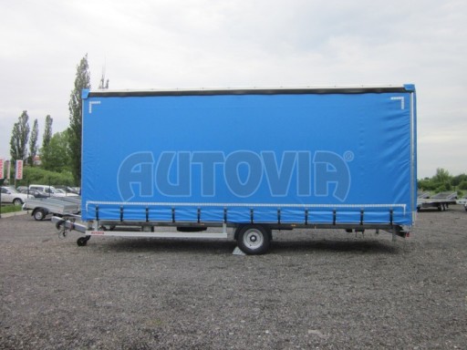 *Jednonápravový vzduchem brzděný, nákladní přívěs AVG 5,45T 7,40x2,48/3,05 č.7